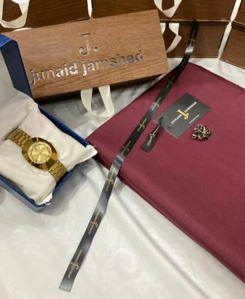 J. WASH N WEAR Suit & Branded Watch with BOX Pack