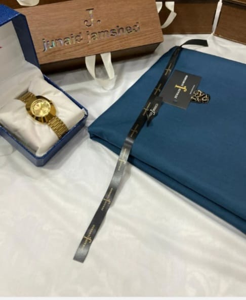 J. WASH N WEAR Suit & Branded Watch with BOX Pack (Copy) (Copy)