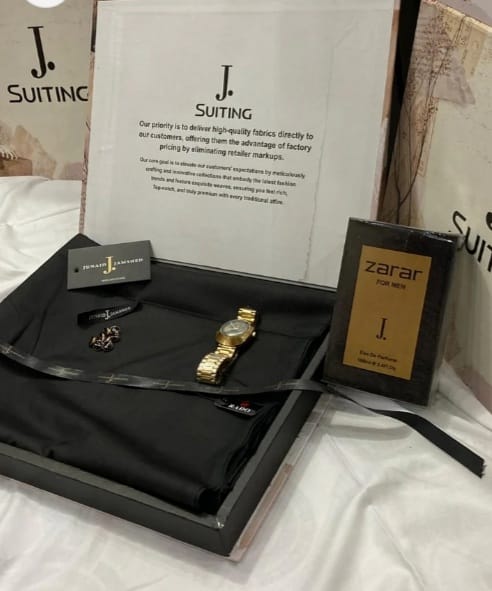Eid DEAL J.PERFUME+J.SUIT+RADO WATCH