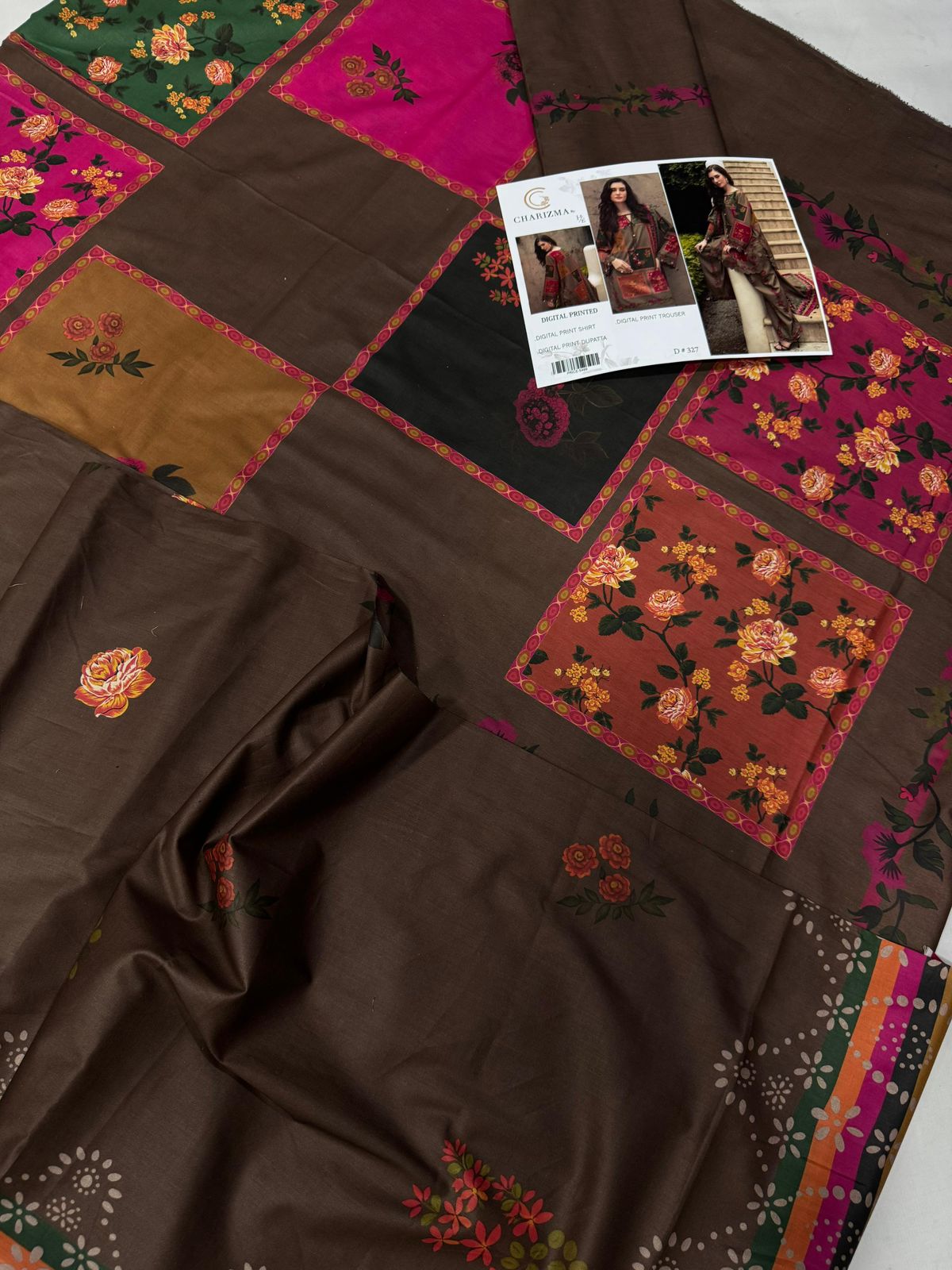 Lawn Digital Printed 3pc
