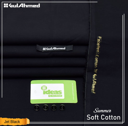 GulAhmed Unstiched cotton fabric with gift box